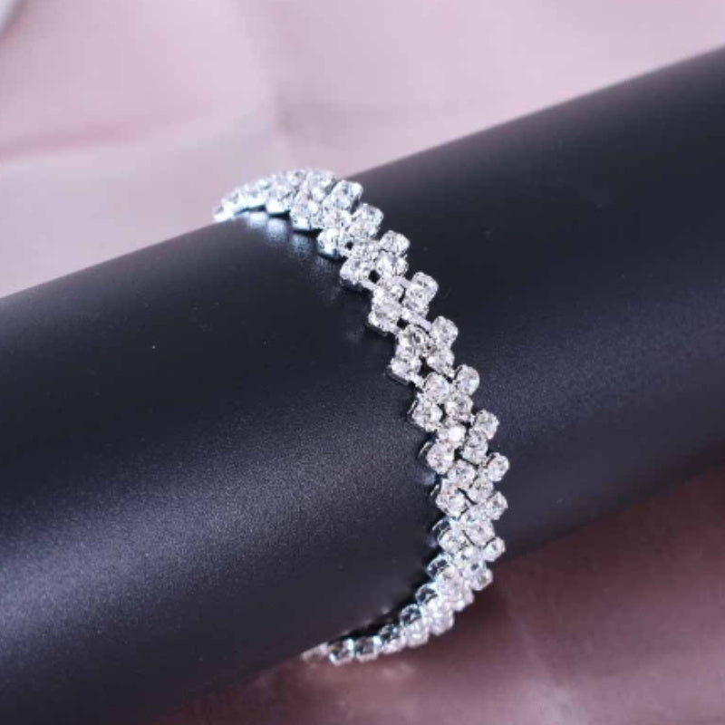 Women's Waterproof Stainless Steel Anklet Heart Butterfly Tennis Ankle Bracelet Vintage Elegant Beach Foot Jewelry for Women Girls Summer