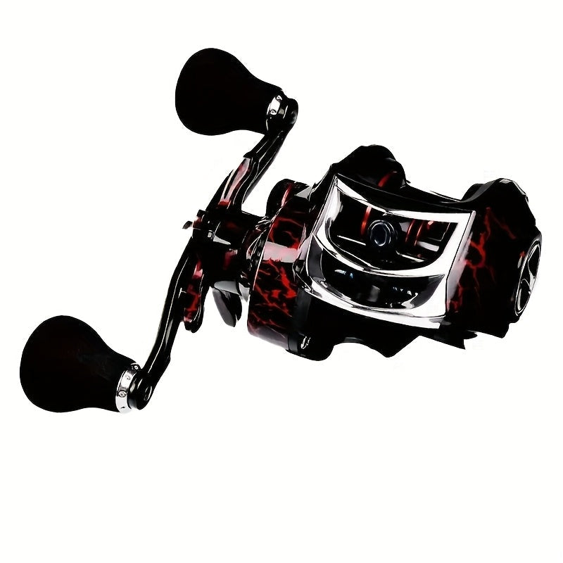 Baitcasting Reel 18+1BB High Speed Dual Braking System – 20LB Max Drag, Stainless Steel, Ergonomic Grip, Left & Right Hand, Saltwater & Freshwater Bass Carp Fishing Reel