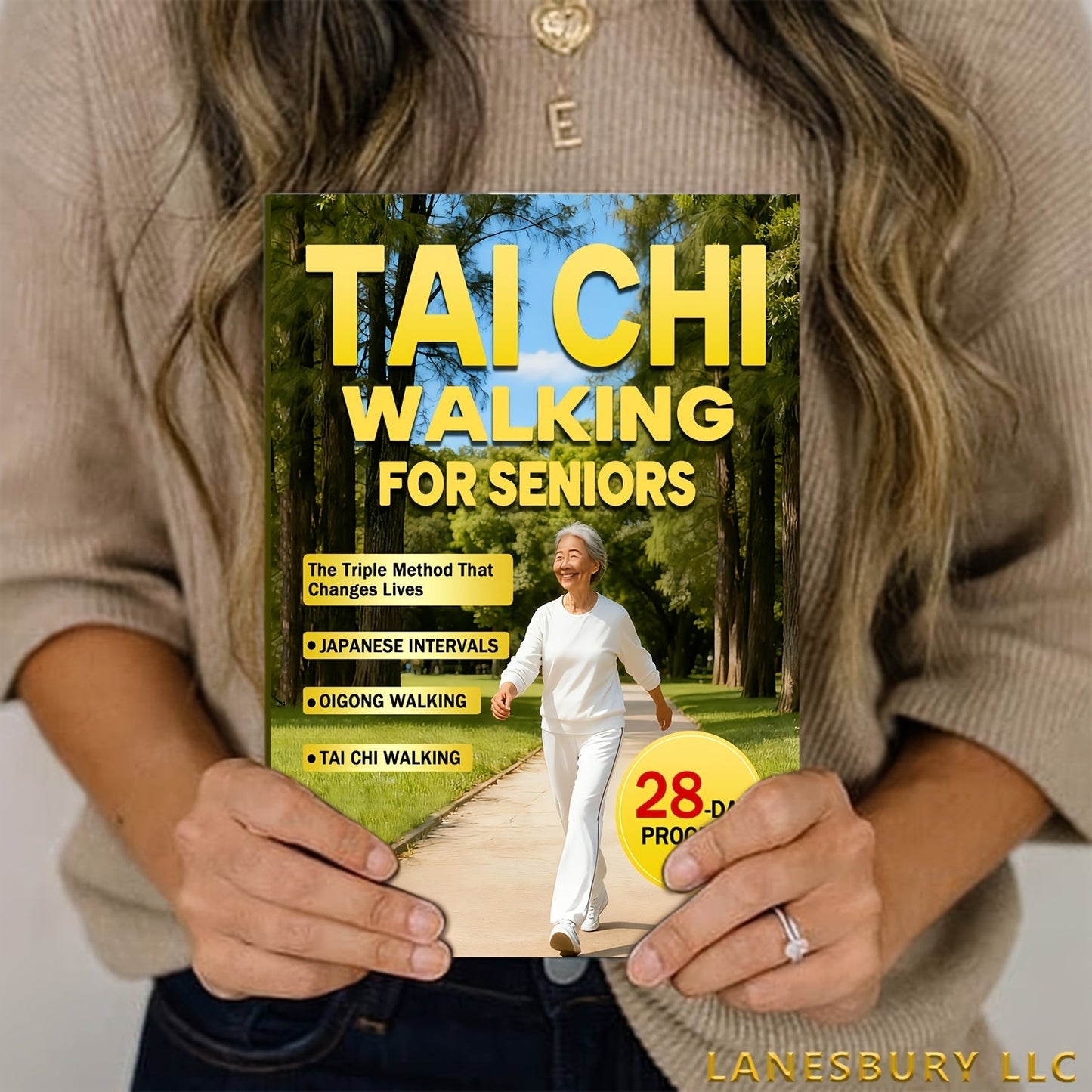 Tai Chi Walking for Seniors - Effortless Weight Loss & Gentle Care with the 28-Day Triple Method, Japanese Intervals & Qigong Walking, Low-Impact Fitness Guide for Older Adults