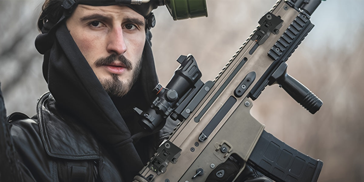 45 Degree Offset Flip Up Iron Sights for AR15 – Fiber Optic Red Green Dots, Tool-Free Adjustable, 20mm Rail Mount, Rapid Transition Backup Canted Sights for Rifle Shooting Outdoors
