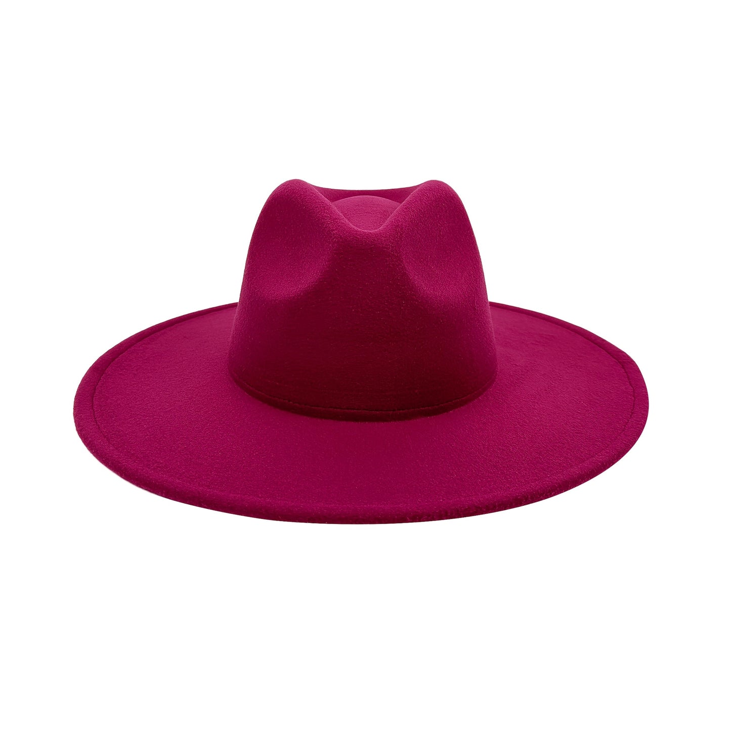 Wide Brim Cowboy Hat for Men & Women – Western Felt Fedora Cowgirl Cap, Classic Jazz Panama Trilby Style, Sun Hat for Outdoor Festivals, Travel & Everyday Casual Wear