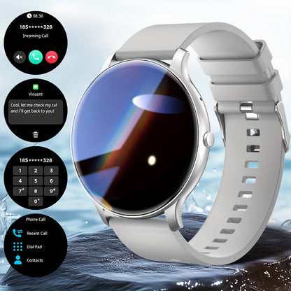 Smart Watch Fitness Tracker with Bluetooth Calling, 1.46" HD Touchscreen, IP68 Waterproof, 100+ Sports Modes & Heart Rate Monitor for Men & Women