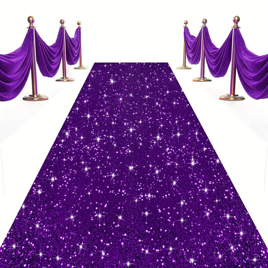 Sequin Aisle Runner 2x15FT Glitter Wedding Carpet Runner 12 Colors for Wedding Ceremony Bridal Shower Party Decoration Outdoor Indoor
