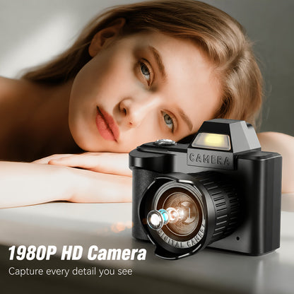 Mini Keychain Camera 1080P HD 2MP with 64GB Memory Card – Compact Portable Thumb-Sized Camcorder, Micro Pocket Camera, Great Gift for Girlfriend, Boyfriend, Travelers & Kids