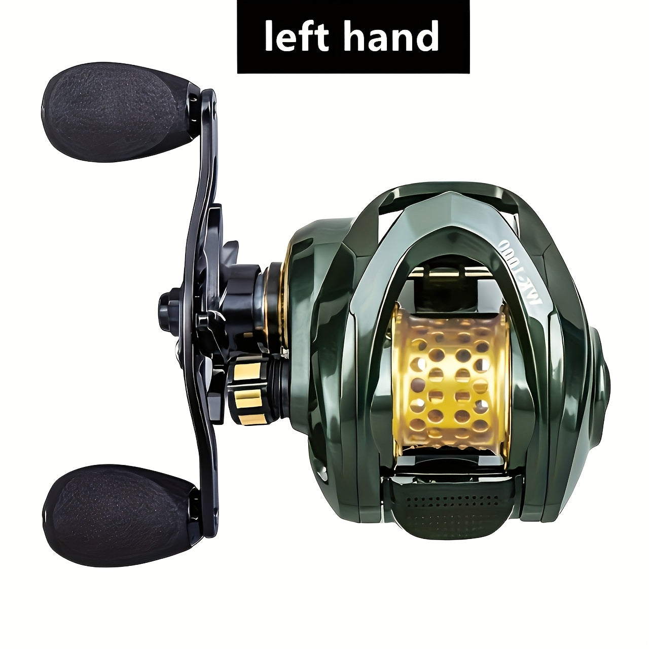 Heavy Duty Fishing Reel High Speed Gear Ratio Aluminum Alloy Saltwater Freshwater Spinning Reel Left Right Hand for Experienced Anglers Big Fish