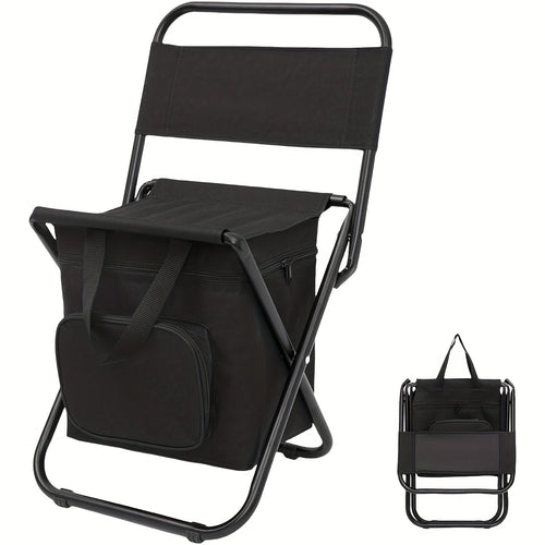 Portable Folding Camping Chair Lightweight Backrest Stool with Backpack Heavy Duty Compact Seat for Camping Hunting Fishing Hiking Outdoor Blue Black Green 1 or 2 Pack