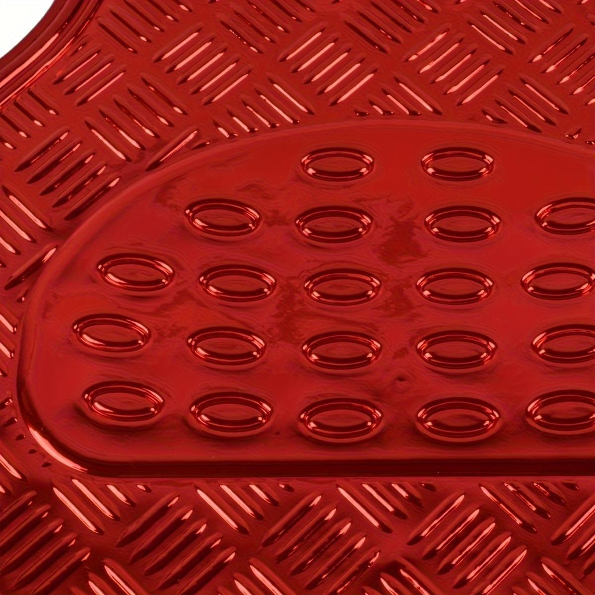 4-Piece Car Floor Mats Set Waterproof All-Weather Heavy Duty - Non-Slip Dustproof Easy Clean Universal Fit for SUV Truck Sedan, Full Coverage Interior Protection Mats in Multiple Colors