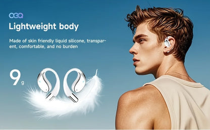 AI Translation Headset Bone Conduction Wireless Real-Time Translation 156 Languages 6-Mic Noise Cancellation Touch Control Deep Bass USB Charging – MIMIDI