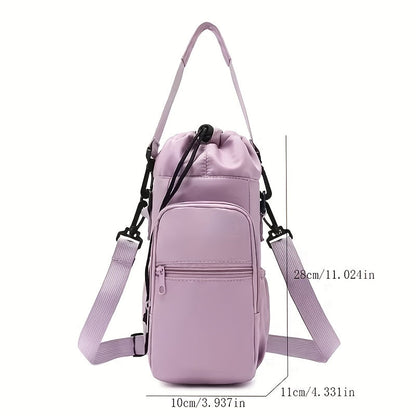 Crossbody Sling Bag One Shoulder Daypack – Lightweight Multi-Function Phone Bag with Adjustable Strap, Durable Fabric, for Outdoor Sports, Hiking, Travel, Fitness, Daily Use – Men & Women