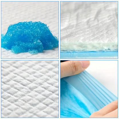 Super Absorbent Dog Pee Pads 23.6x23.6 Inch for Puppy Training & Indoor Pet Toilet Use – Leak-Proof Odor-Control Training Pads, 50 / 100 / 200 / 400 Count Bulk Value Packs