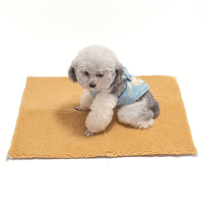 Self-Warming Pet Mat for Cats & Dogs – Ultra-Soft Thermal Bed Mat No Electricity Required Instantly Cozy & Warm on Cold Floors
