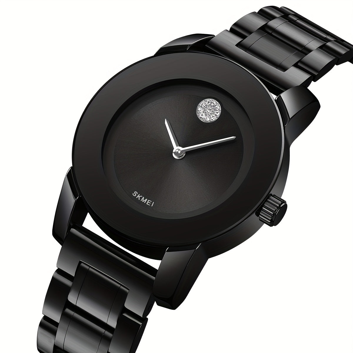 Women's Quartz Watch Round Dial Elegant Analog Wristwatch for Ladies – Party, Daily Wear & Birthday Gift, 6 Colors Available