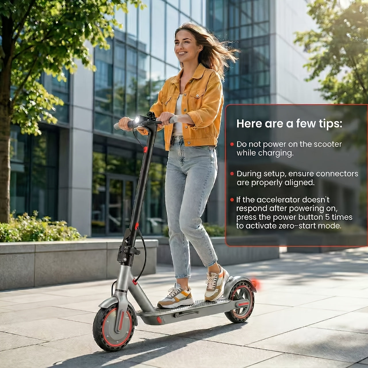 Foldable Electric Scooter for Adults 350W Brushless Motor Dual Drum Brake 8.5 Inch Solid Tires 3-Speed LCD Display 265 lbs Max Load 3-Second Fold Portable Urban Commuter E-Scooter