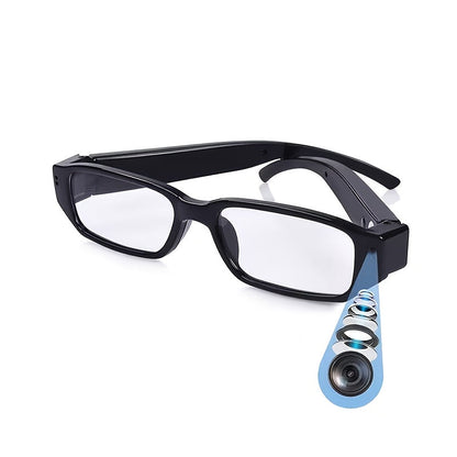 1080P HD Video Glasses Camera with TF Card Slot – Portable Digital Recorder, USB Powered, No Driver Required, for Sports, Outdoor Activities & Meetings, Includes 32GB TF Card