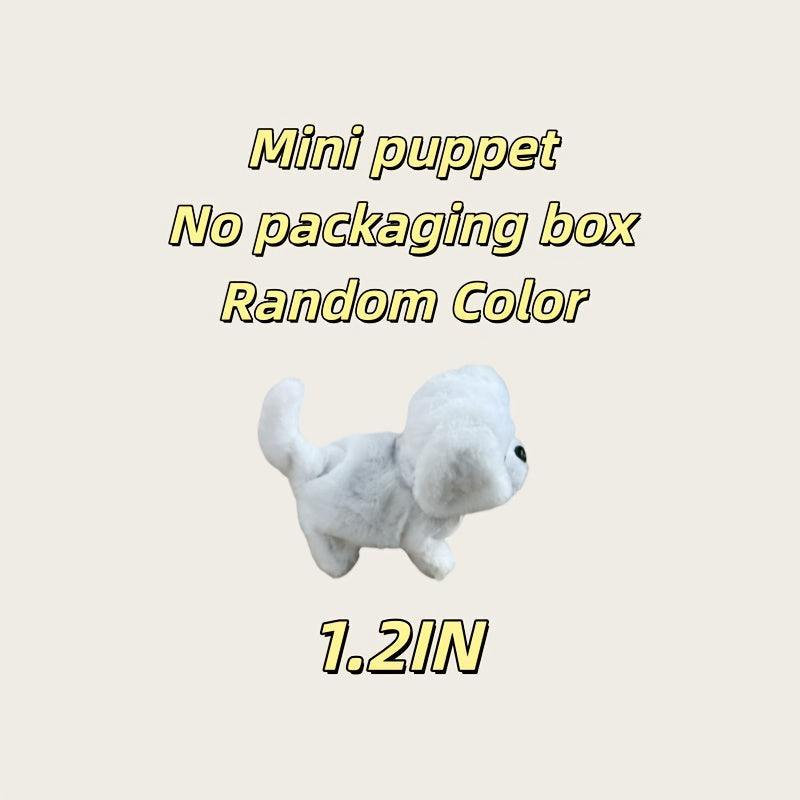 Interactive Robot Puppy Toy Walking Barking Tail Wagging Realistic Electric Simulation Dog with Dog Bone Accessory Gift Box Kids Birthday Christmas New Year Gift Boys Girls