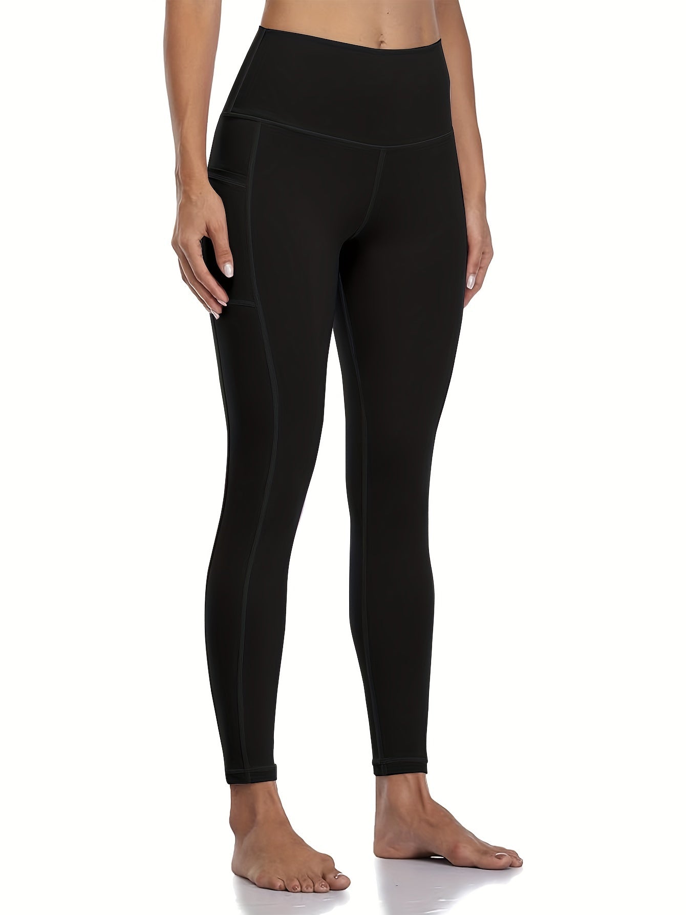 5-Piece Women's Printed Compression Yoga Pants – 7/8 Nine-Point Fitness Running Leggings with Leopard Camo & Solid Patterns, High-Waist Athletic Tracksuit Bottoms for Gym Workout, S-XXL