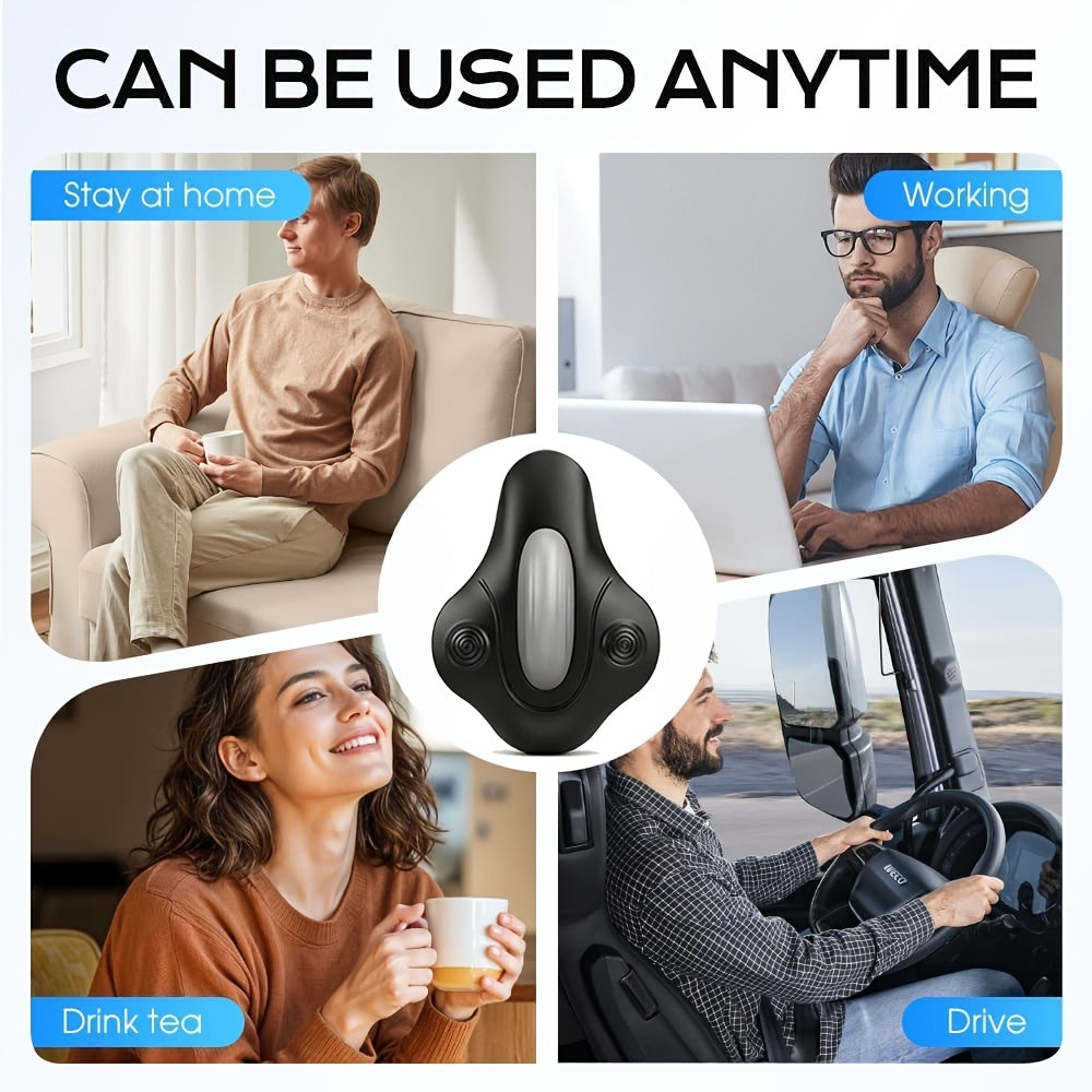 Electric Pelvic Floor Trainer – Cordless Kegel Cushion Device with 6 Vibration Modes for Pelvic Floor Exercises & Muscle Relaxation, Quiet Rechargeable Fitness Equipment for Men & Women at Home