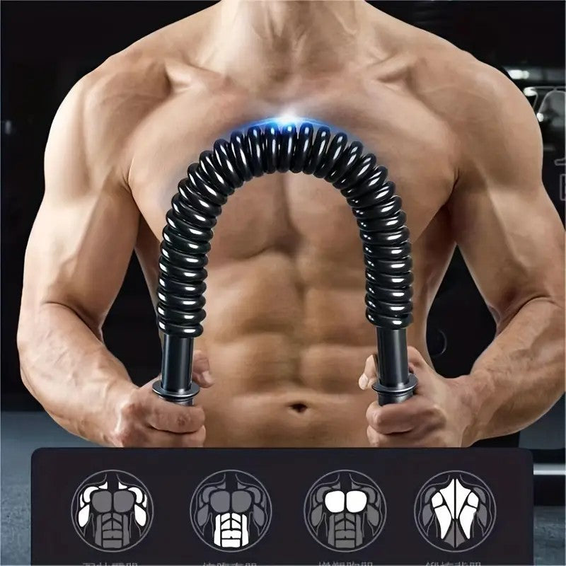 Arm Strength Training Rod for Bicep & Muscle Building - Heavy Duty Arm Strength Stick for Arm Exercises, Home Gym Fitness Equipment, 66 LB / 88 LB / 110 LB / 132 LB Options