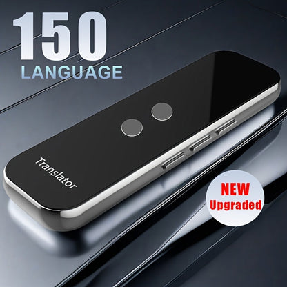 Portable Language Translator Device Two-Way Instant Voice Translation 137 Languages APP Connected High Accuracy Translator for Travel Business Learning with Headphones