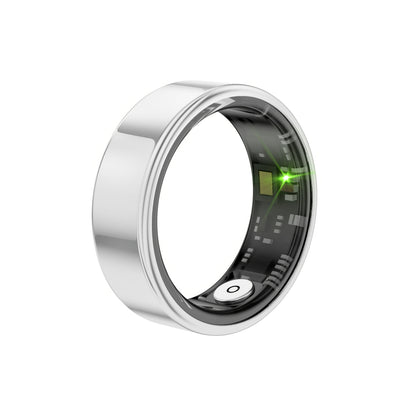 Smart Ring Health Fitness Tracker Bluetooth 5.3 IP68 Waterproof Sport Mode Pedometer Sleep Step Calorie Stress Body Temp Period Tracker for Men Women Android iPhone Gift