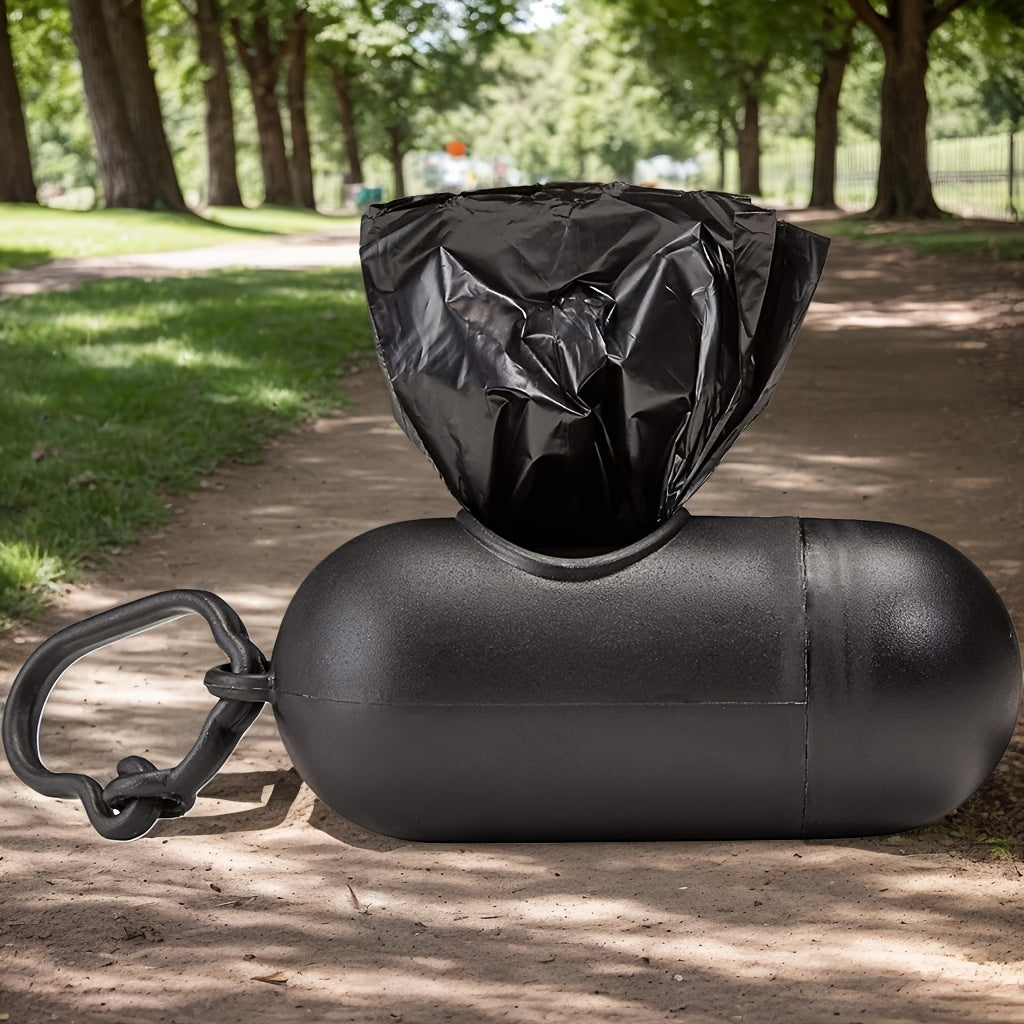 Dog Poop Bags with Dispenser 900 Count (60 Rolls) – Thick Leak-Proof Pet Waste Bags with D-Ring Clip for Leash & Keys, Easy-Tear Rolls for Dog Walking & Outdoor Use