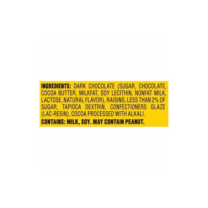 Dark Chocolate Covered Raisins Bulk Candy Snack - Premium Rich Cocoa Coating, Healthy Sweet Treat for Gifting, Snacking & Candy Bowls
