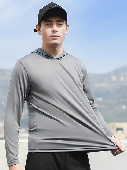 5-Pack Men's Quick-Dry Moisture-Wicking Hooded Sweatshirts Full-Zip Athletic Pullover for Gym Running Outdoor Casual Wear Mixed Colors S-XXXL