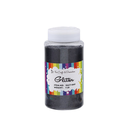 1lb Craft Glitter Powder in 19 Colors – Fine, Ultra Fine & Chunky Glitter with Shaker Top for Tumblers, Resin, Scrapbooking & DIY Crafts, Bulk Glitter for Kids & Adults
