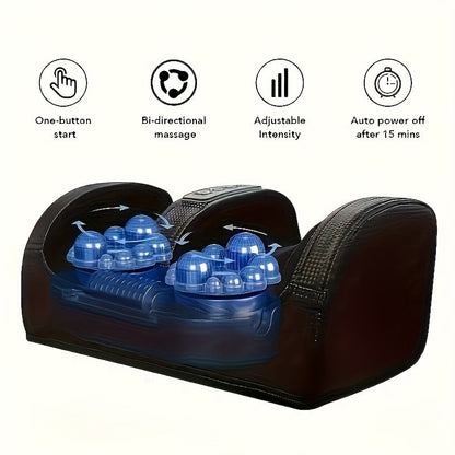 Electric Foot Massager with Heat – Deep Kneading & Compression for Legs, Feet & Arms, Home & Office Use, Multiple Models with Foot Covers