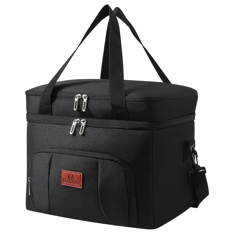 Insulated Lunch Bag Oxford Cloth – Portable Thermal Food Bag for Work, School & Picnic – Multi-Purpose Lunch Box Bag for Snacks, Takeaway & Meal Prep – Leakproof & Reusable, 4 Colors