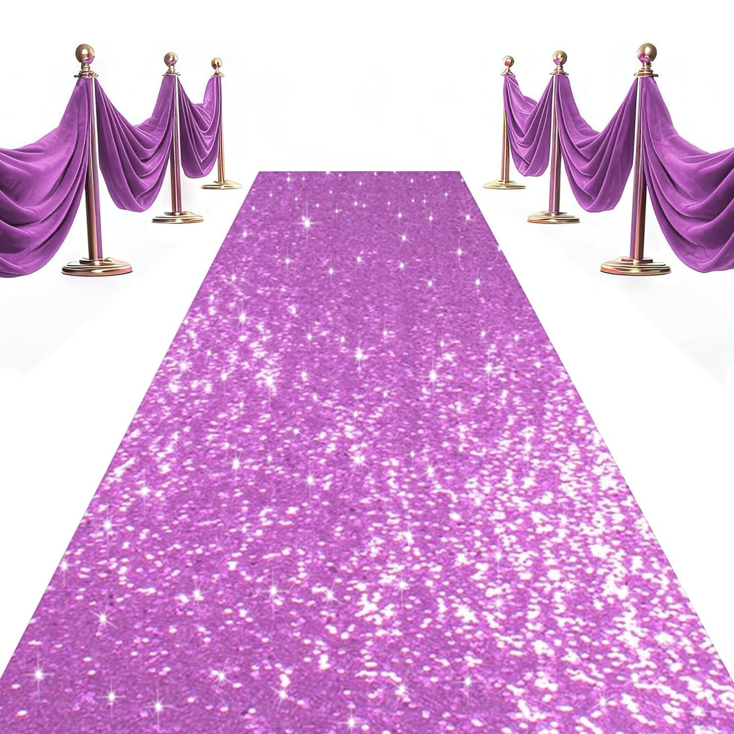 Sequin Aisle Runner 2x15FT Glitter Wedding Carpet Runner 12 Colors for Wedding Ceremony Bridal Shower Party Decoration Outdoor Indoor