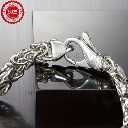 925 Sterling Silver Tennis Bracelet for Women – Elegant Continuous Link Design in Gold & Silver, Includes Gift Box, Perfect for Mother's Day, Valentine's Day & Anniversary Gifts