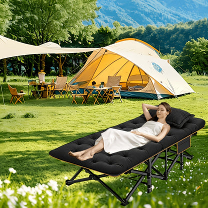 Heavy Duty Folding Camping Cot with Mattress for Adults – 500/600/700 LBS Capacity, Portable Outdoor Bed with Carrying Bag for Tents, Camping & Travel – 3 Models, 3 Colors