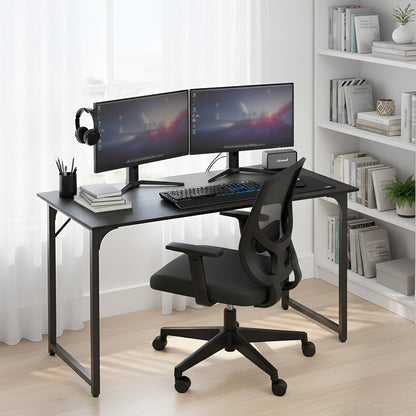 Computer Desk 32/39/47 Inch – Modern Writing & Gaming Desk with Sturdy Metal Frame, Home Office Study Workstation for PC, Laptop & Monitor Setup, 3 Size Options