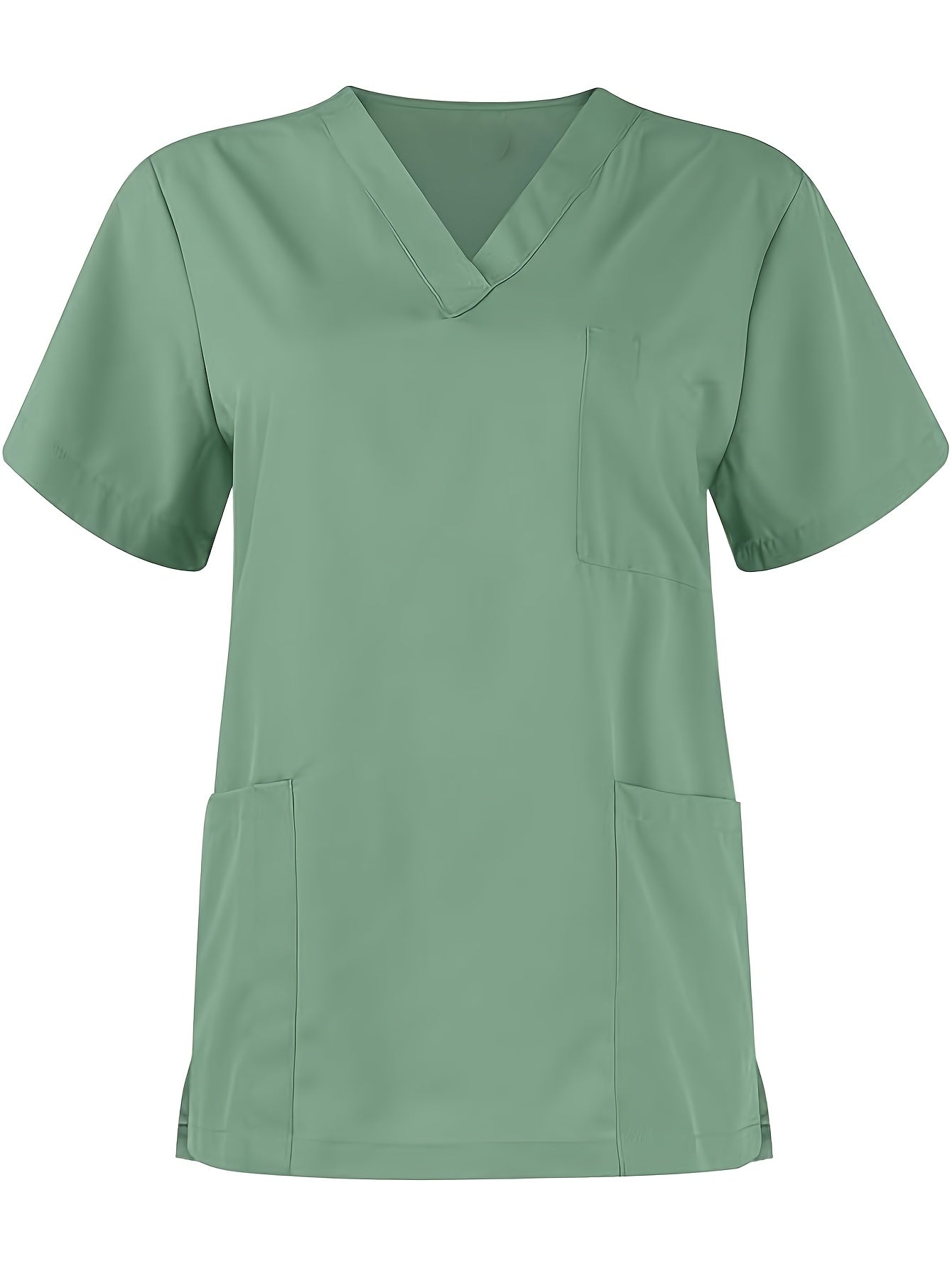 Unisex Medical Scrubs Set – Breathable Quick-Dry V-Neck Top & Drawstring Jogger Pants, Nursing Uniform for Women & Men, 7 Colors, Sizes S-XXL, Ideal for Hospitals, Dental Clinics & Veterinary Work
