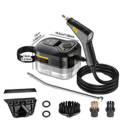 Handheld Steam Cleaner with 35-Piece Accessory Set High Pressure Portable Chemical-Free Deep Clean – Kitchen Grease Sofa Air Conditioner Tile Car Interior Washing Machine 6 Colors
