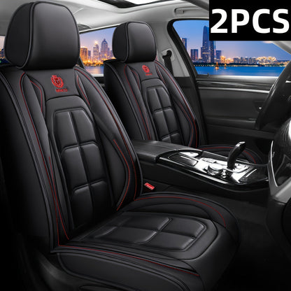 Faux Leather Car Seat Covers Universal Fit – Waterproof & Dirt-Resistant Protective Seat Cover for Cars, SUVs, Vans & Trucks, 1pc / 2pcs / 5pcs Set, Multiple Colors