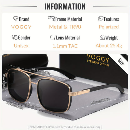 Retro Pilot Polarized Sunglasses Unisex Metal TR90 Frame UV Protection Aviator Style Driving Fishing Outdoor 5 Colors