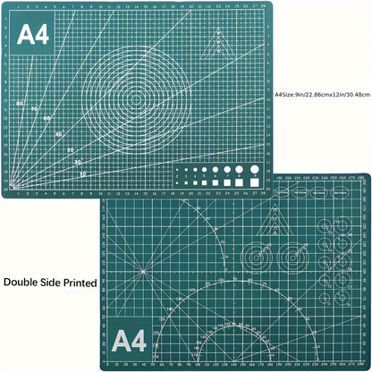 65 Pcs Exacto Knife Craft Cutting Kit with A4 Cutting Mat – Precision Stencil Knife Set with Blades & Cutting Rulers for Paper Modelling, DIY Crafts, Scrapbooking, Art & Card Making