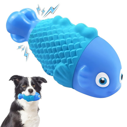 Indestructible Nylon Goose Dog Chew Toy for Aggressive Chewers – Upgraded Durable Dog Toys for Large & Medium Dogs, Heavy Duty Teething Chew, Dental Cleaning, Goose & Clownfish Design