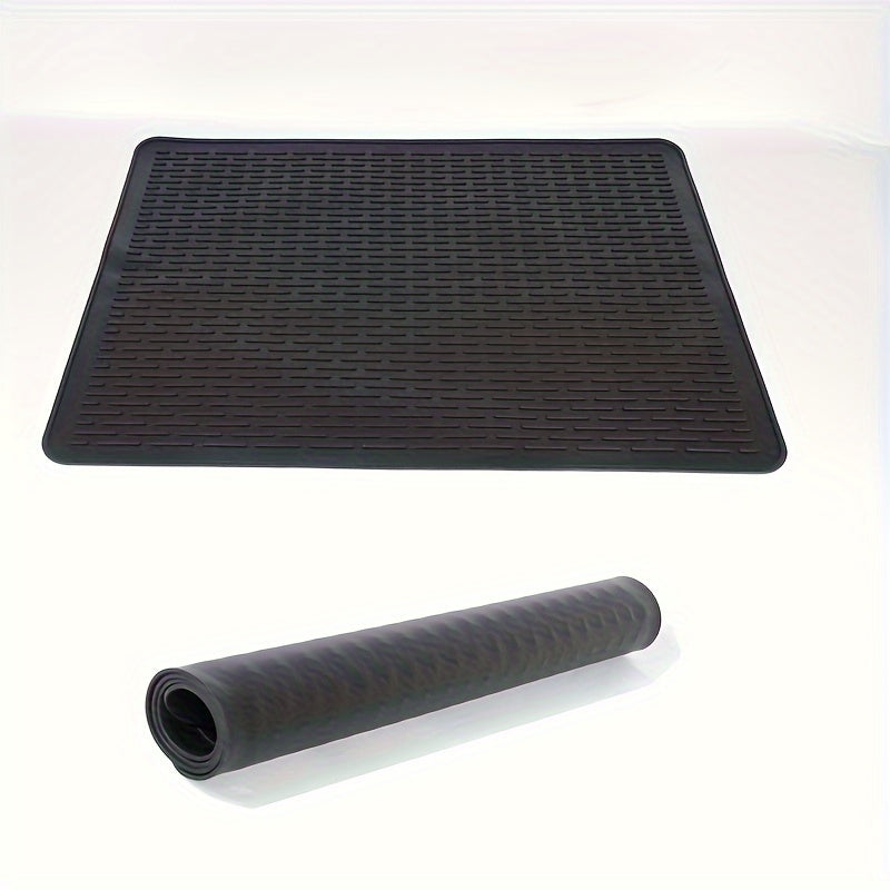 Silicone Stove Cover Cooktop Protector Mat 28x20" Heat Resistant Dishwasher Safe for Glass Top Electric Ceramic Induction Stove – Scratch & Stain Guard Dish Drying Mat Kitchen Counter Extender