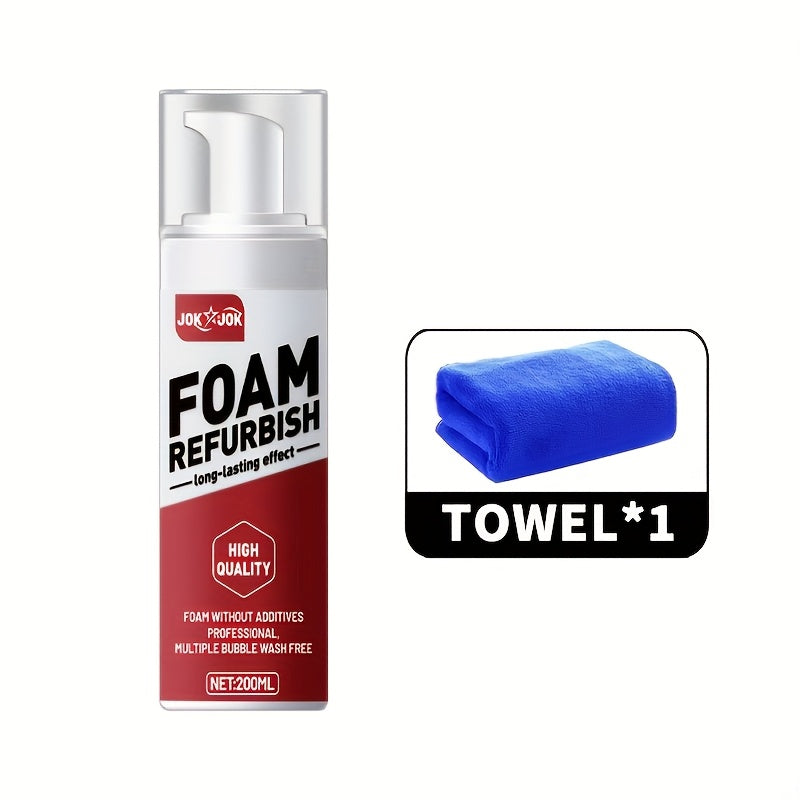 Car Interior Care Spray 6.76oz Multi-Purpose Cleaner for Car Seats Dashboard Steering Wheel PU Leather Fabric Gentle Neutral Formula All-Season Auto Interior Renovation Surface Protector Home & Vehicle