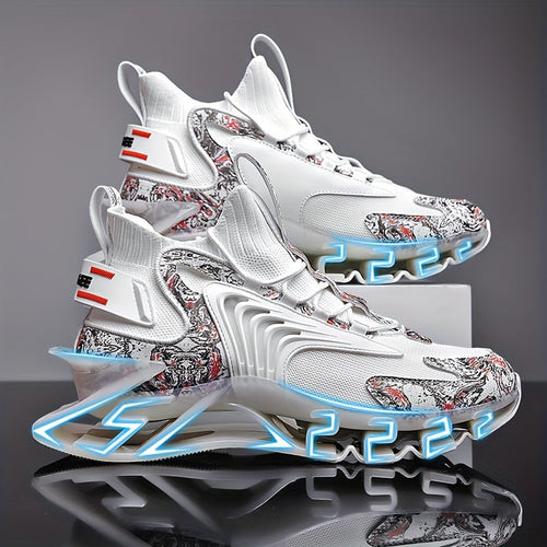 Men's Casual Athletic Sneakers - Lightweight Breathable Sport Shoes for Walking, Running and Everyday Wear, Available in 6 Colors, Wide Size Range US 4.5 to 13.5