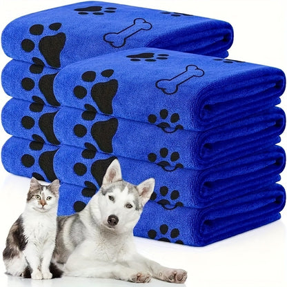 Large Pet Bath Towel for Dogs & Cats, 40x24 Inch Super Absorbent Quick Dry Microfiber Dog Towel, Soft Drying Blanket for Bathing, Grooming & Beach – Pet Supplies Gift