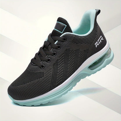 Women's Lightweight Running Sneakers with Air Cushion Sole – Breathable Walking Shoes for Women, Non-Slip Tennis Shoes, Fitness & Gym Sports Shoes, Comfortable Everyday Athletic Sneakers for Ladies