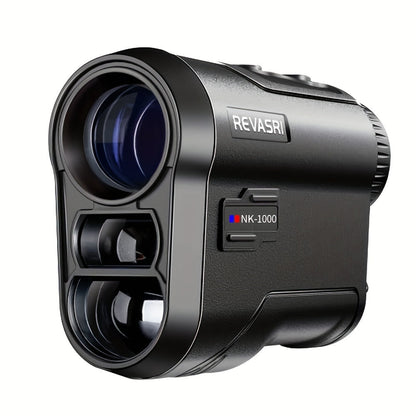 Golf Rangefinder 1000 Yards with Slope Compensation & Flag Vibration Lock, 6X Magnification Laser Distance Meter, USB-C Charging, Slope Switch, Monocular Rangefinder for Golf Tournament & Outdoor Sports