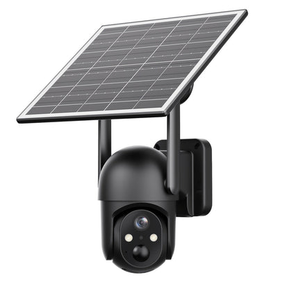 4G LTE Solar Security Camera Outdoor Wireless – No WiFi Needed, 4K Night Vision, 360° Live View, Two-Way Audio, Waterproof Trail Camera for Hunting, Farm, Ranch & Wildlife Monitoring