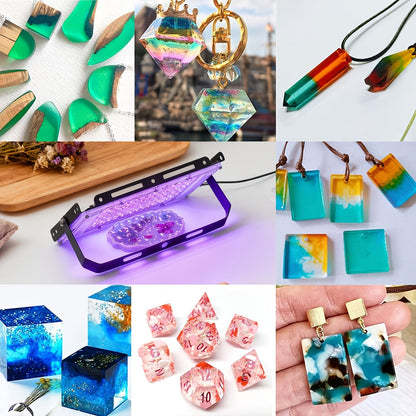 UV LED Resin Curing Lamp 96 or 144 LEDs High Power USB Plug & Play for Jewelry Making Epoxy Resin Hardening Mold Curing Resin Art Dark Violet