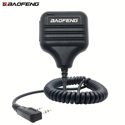 Baofeng H7 Walkie Talkie Headset with Large Speaker & K Connector – Long Range 1.5KM Two-Way Radio Earpiece for Construction Workers, Security, Outdoor & Professional Communication