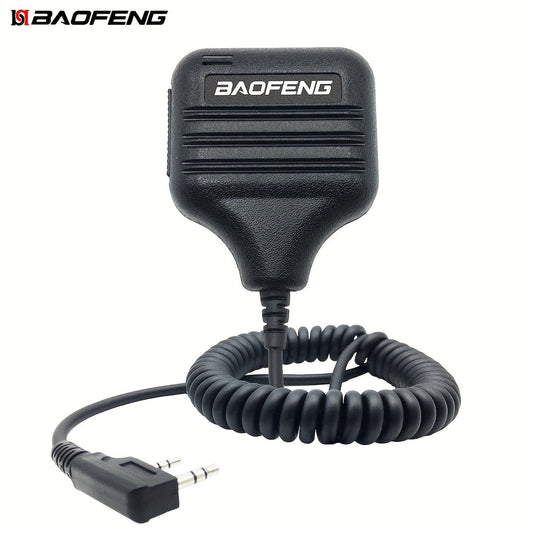Baofeng H7 Walkie Talkie Headset with Large Speaker & K Connector – Long Range 1.5KM Two-Way Radio Earpiece for Construction Workers, Security, Outdoor & Professional Communication